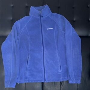 Columbia Full-Zip Fleece Jacket – Royal Purple Women’s M